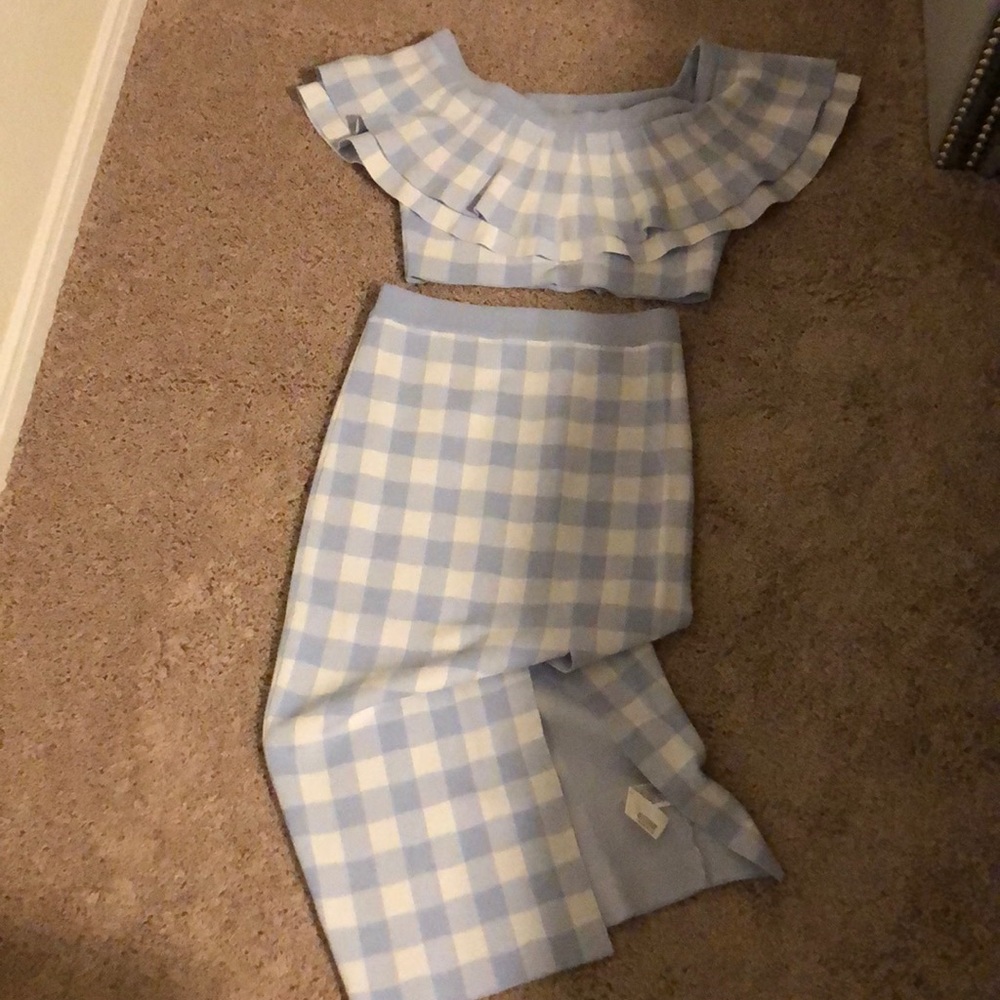 2piece skirt set